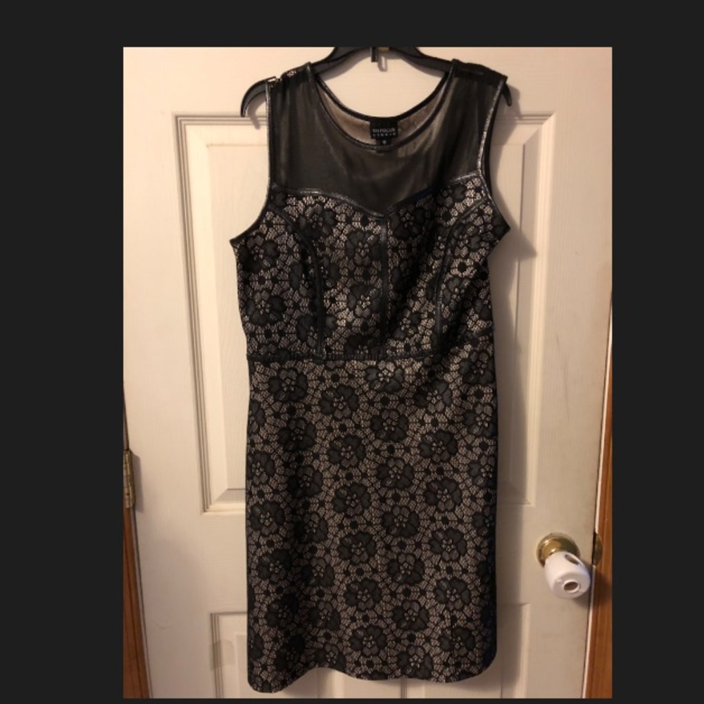 Classic black and cream